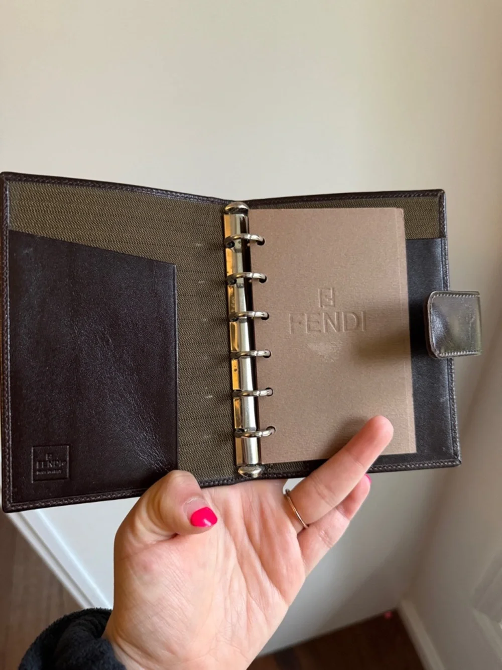 Fendi Zucca Agenda Notebook Cover - Picture 5 of 7